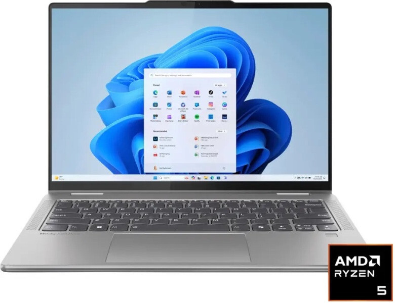 Lenovo Yoga 7 2-in-1 14″ 2K Touchscreen, AMD Ryzen 5 8640HS 8GB RAM 512GB SSD