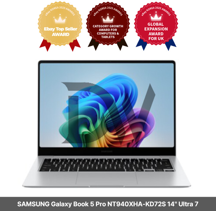 SAMSUNG Galaxy Book 5 Pro NT940XHA-KD72S 14″ (Ultra 7 32GB/1TB) Intel Arc AI