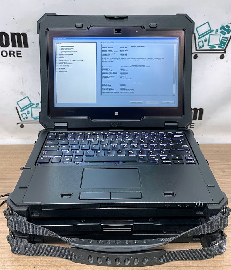 LOT 2 Dell Latitude 7214 Rugged Extreme 11.6 i5-6300 2.4GHz 8gb RAM NO SSD READ!