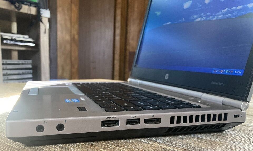 14.1″ HP Probook 8460/70 Laptop Vintage Windows XP 32 Bit 2ghz 4gb 250gb DVDRW