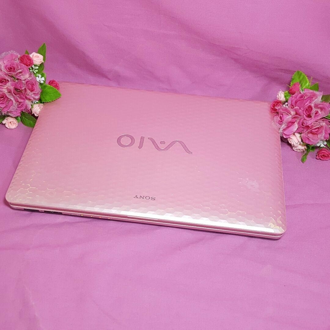 Sony VAIO Pink Laptop Core i5 750GB HDD 4GB RAM Webcam DVD Win10