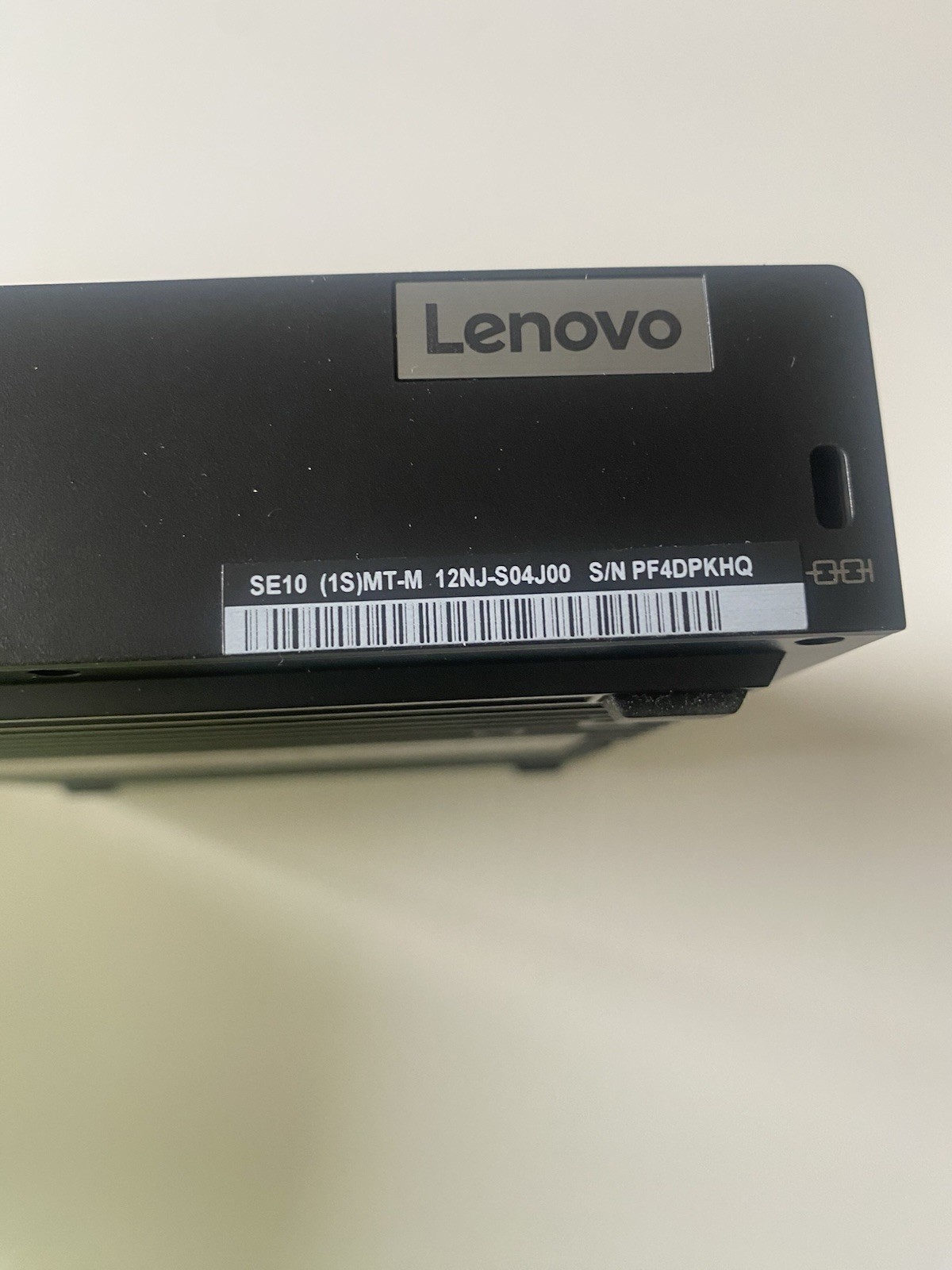 LENOVO THINKEDGE SE10 TYPE 12NJ INTEL ATOM x6425RE 32GB RAM 512GB SSD RUGGED!