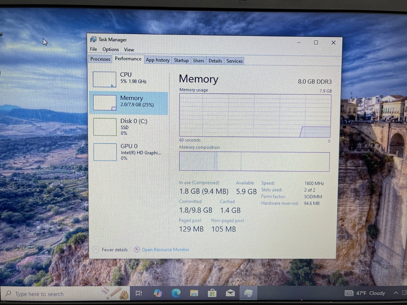 Dell Latitude E6540 Intel Core i5-4300M – 8GB – 128GB SSD – Windows 10 + Charger
