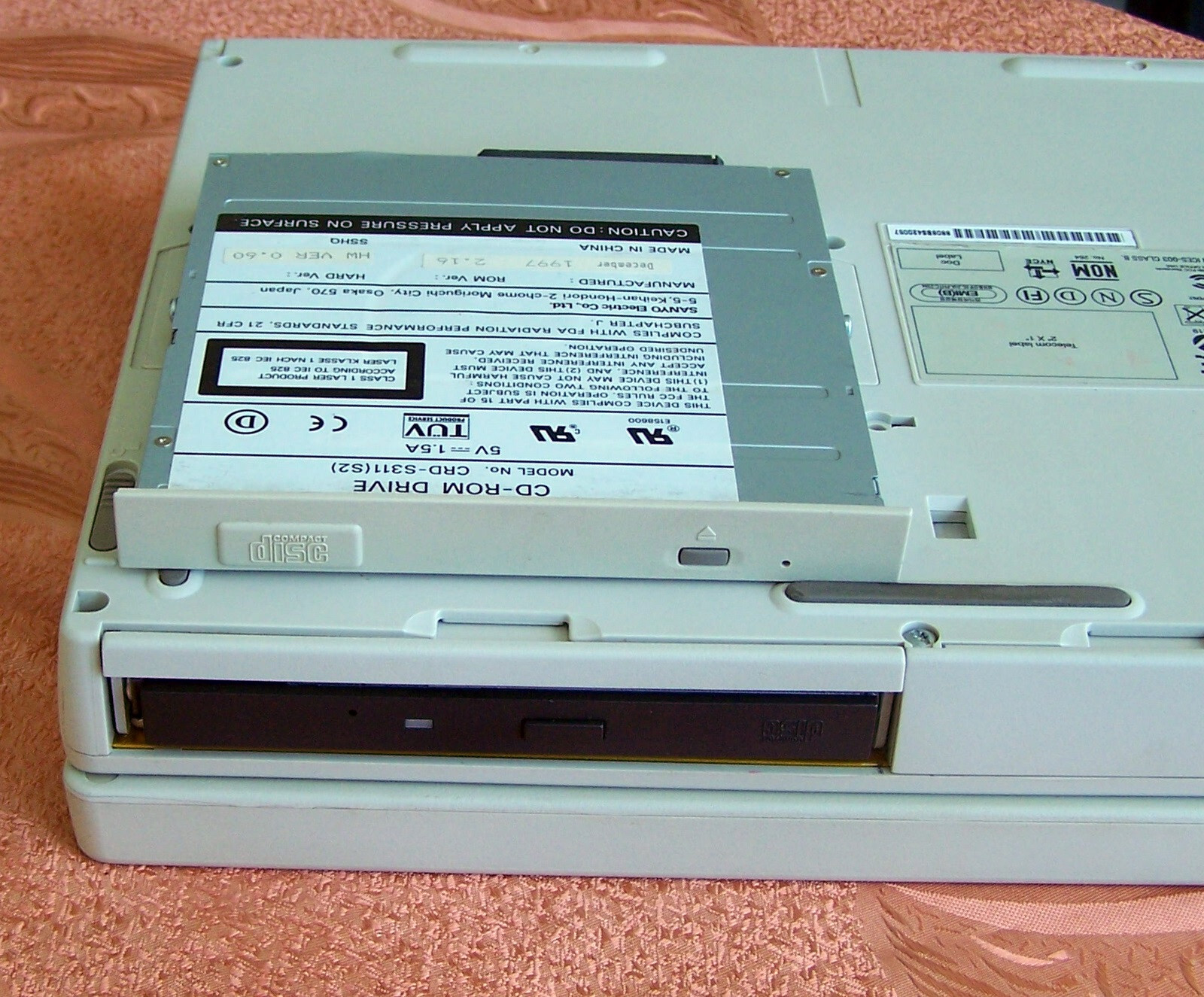 Vtg 1997 Compaq Armada 7792 Intel P2 Win-98 Serial Parallel-ΝΟ 1700 ibm dos e500