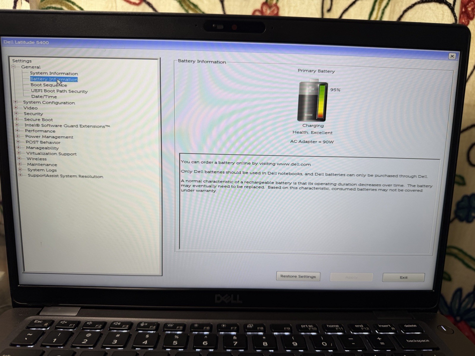 LOT OF 3 Dell Latitude 5400 14″ (i7-8665u 1.90GHz – 16GB RAM – 512GB SSD)