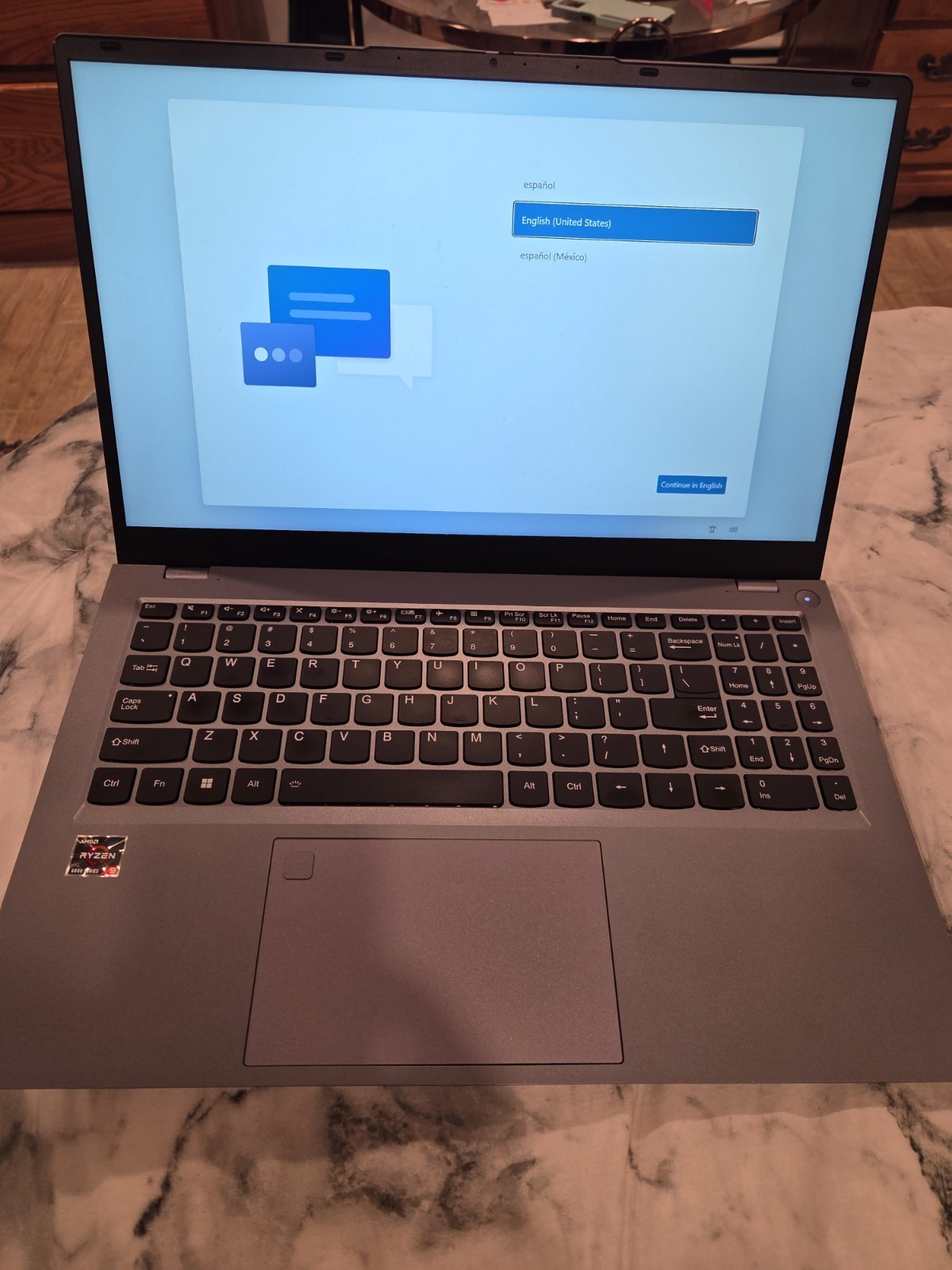 AMD Ryzen 9Notebook Laptop Gray 15.6Inch Integrated Graphics RAM 16GB SSD 512GB