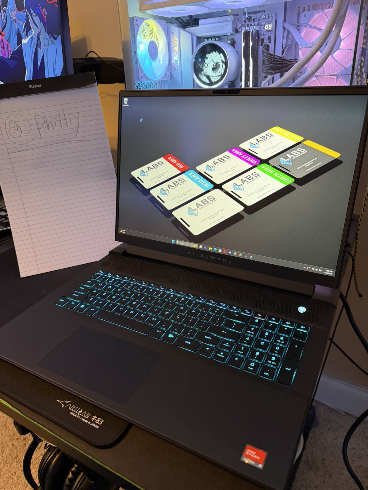 Alienware M18 R1 18″ FHD+ 480Hz AMD Ryzen 9 7845HX 32GB RAM 1TB SSD RTX 4070