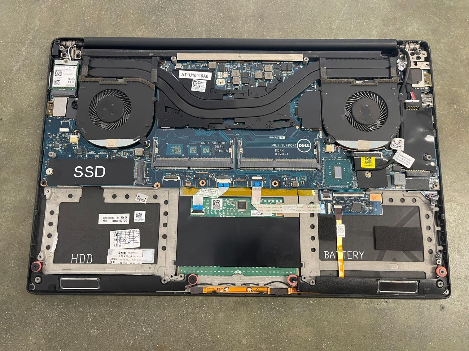 LOTX6 Dell Precision 5520 15.6″ Xeon E3-1505M M1200 SCREEN MOTHERBOARD *READ*