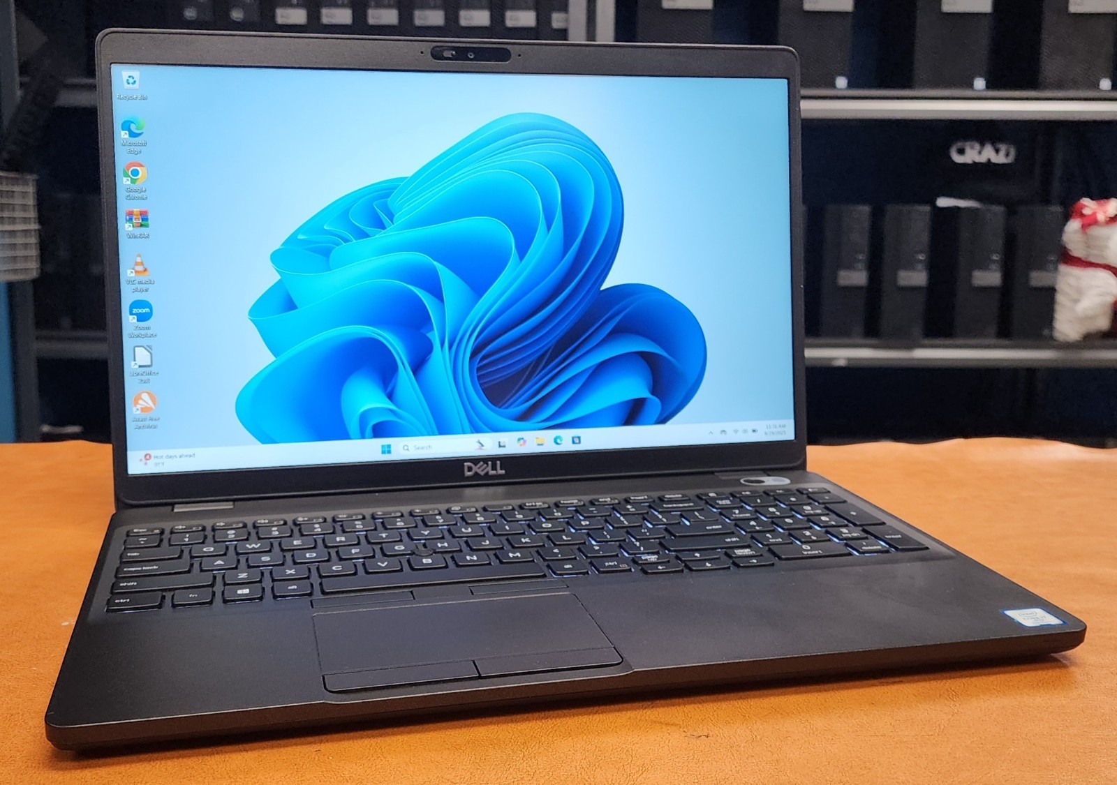 Dell Latitude 5500 – Intel Core i7-8th Gen, 256GB SSD, 12 GB PC4 RAM, Windows 11