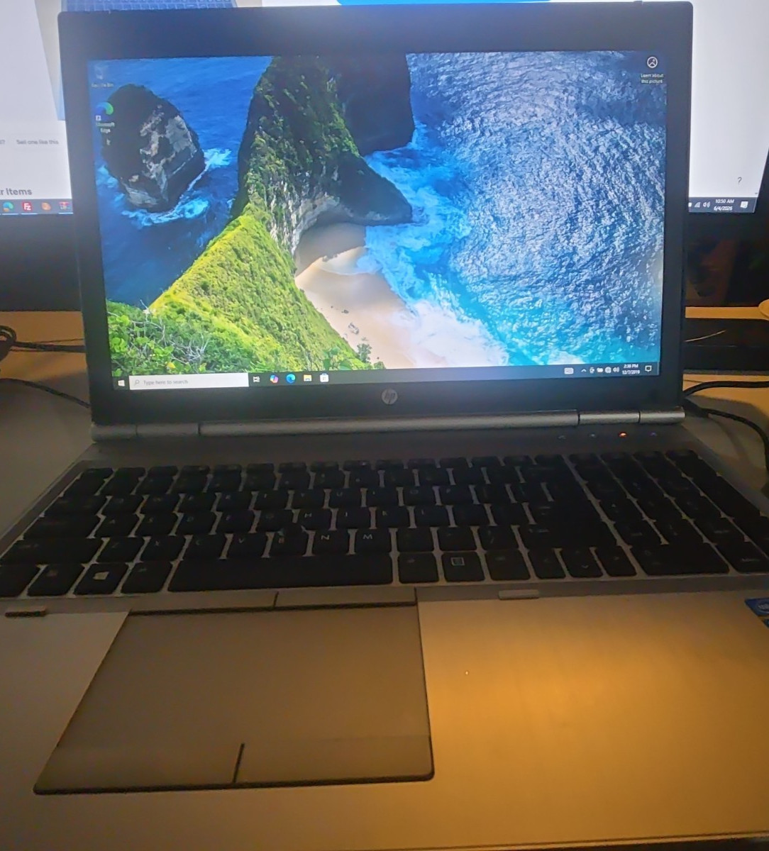 HP EliteBook I7 256GB 8GB RAM With Battery And Power Supply