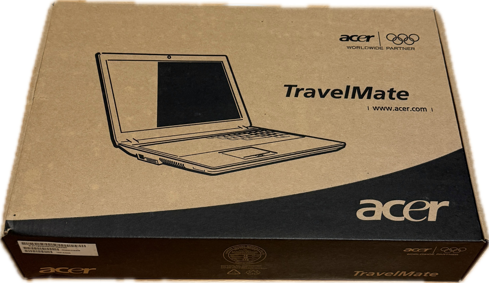 Good Condition in Box Acer TravelMate 8172 Laptop, 11.6in, Intel Core i3, 250GB