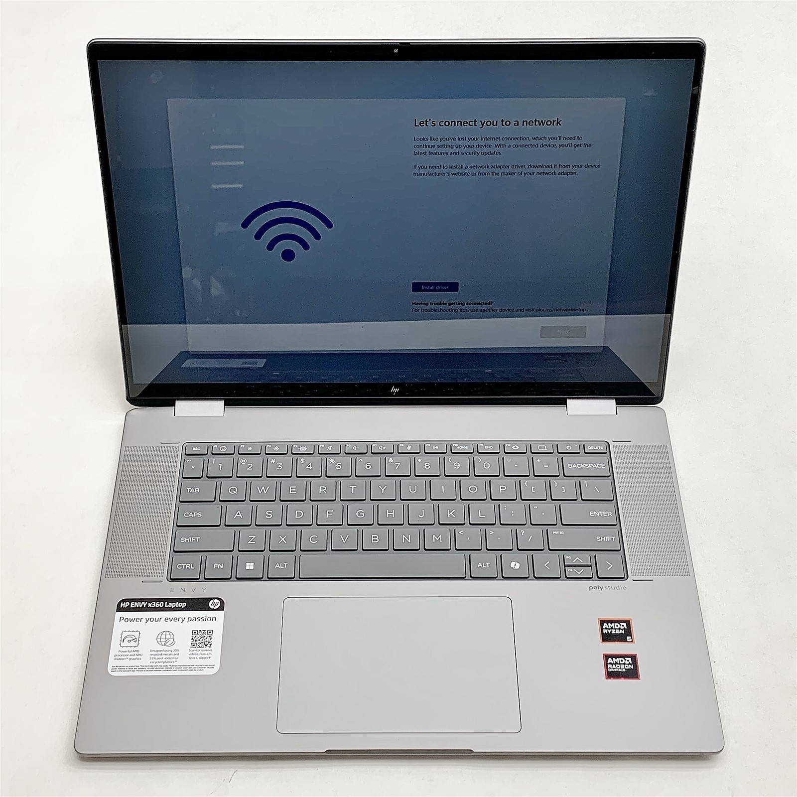 HP 16-ad0013dx Laptop AMD Ryzen 8640HS 3.5GHZ 16″ Touch FHD+ 8GB 1TB NVMe Win 11