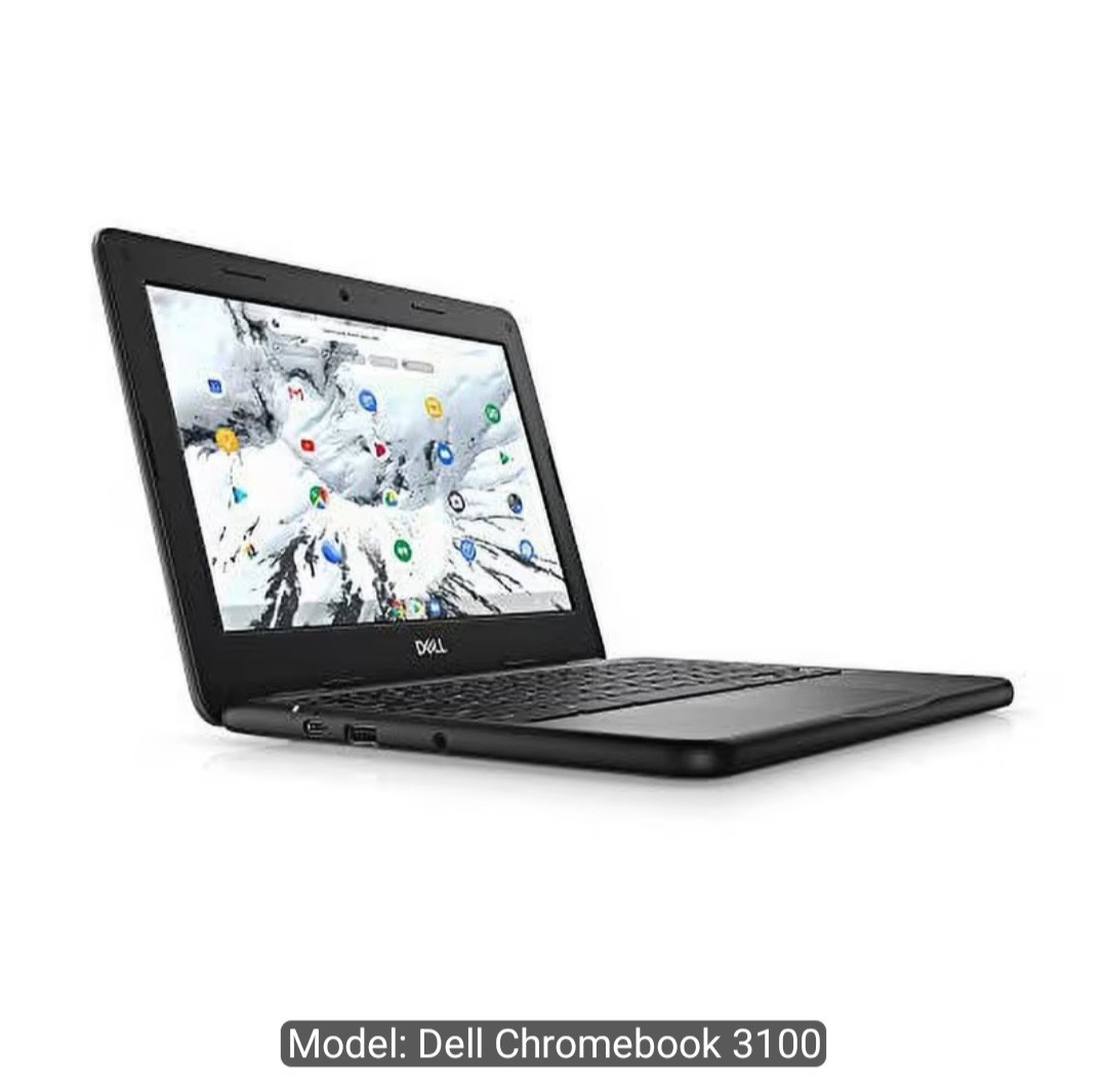 Dell Chromebook 3100 11.6″ Black Intel Celeron Chrome OS Laptop w/ Webcam