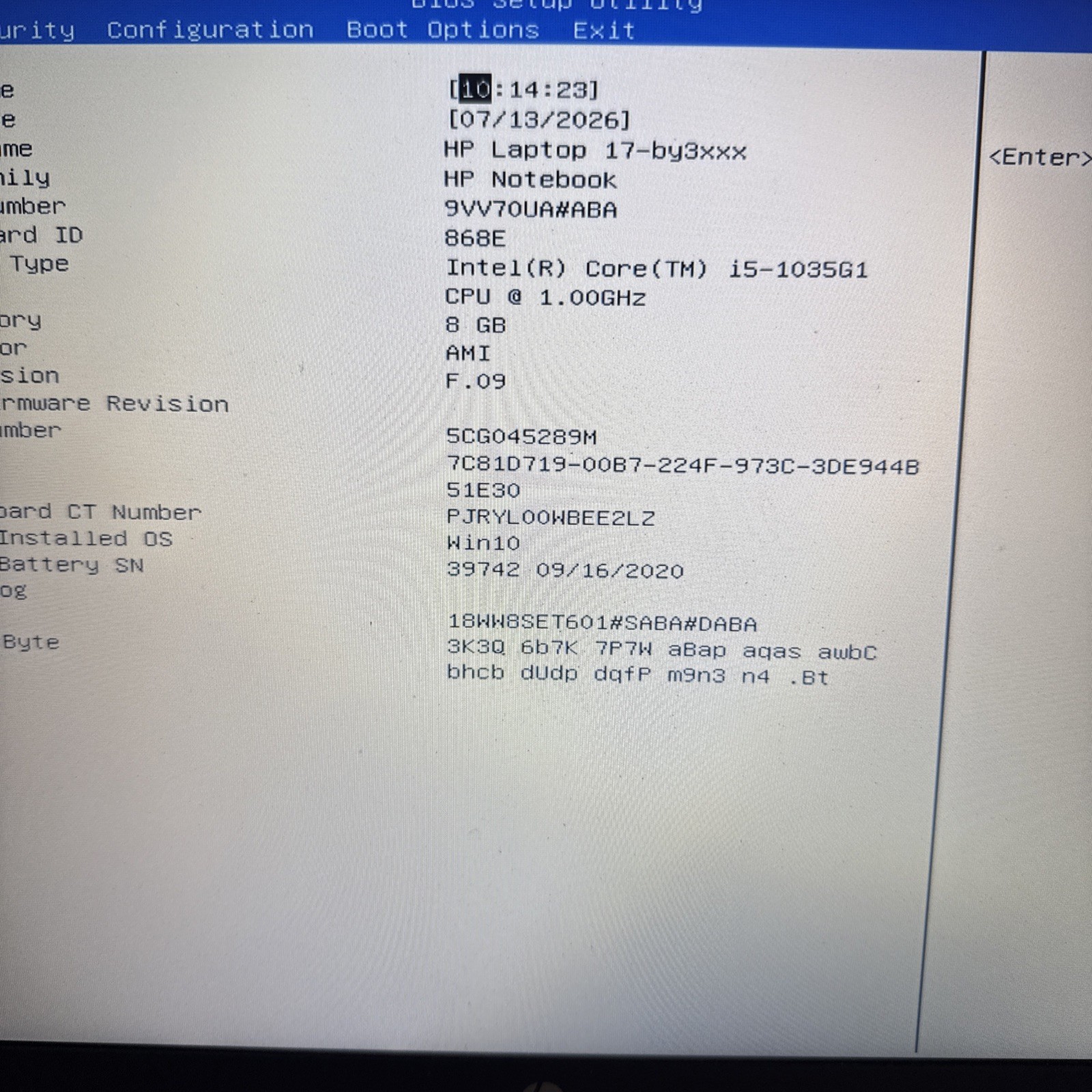HP Laptop 17 – BY3XXX i5-1035G1 1.0GHz 8GB RAM NO SSD 17″ Laptop *READ*