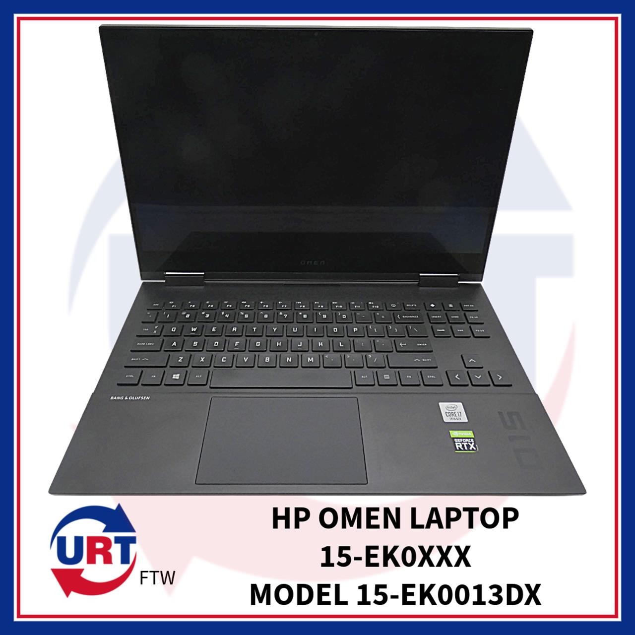 HP OMEN LAPTOP 15-EK0XXX MODEL 15-EK0013DX 16GB RAM 1.02TB HDD WIN 11 #151794#