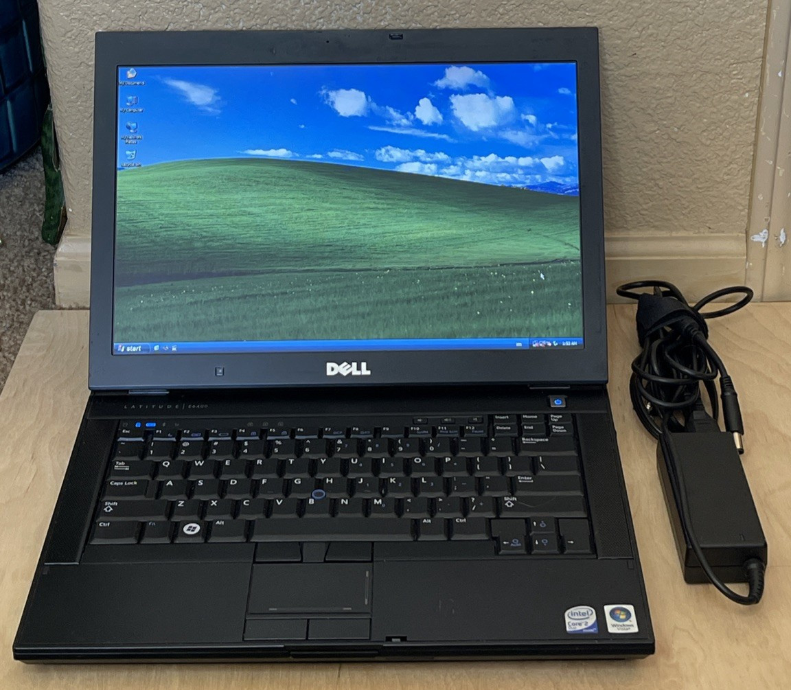 Dell Latitude E6400/10 Windows XP Laptop 14″ Intel Core 2 Duo 4GB RAM 160gb HDD
