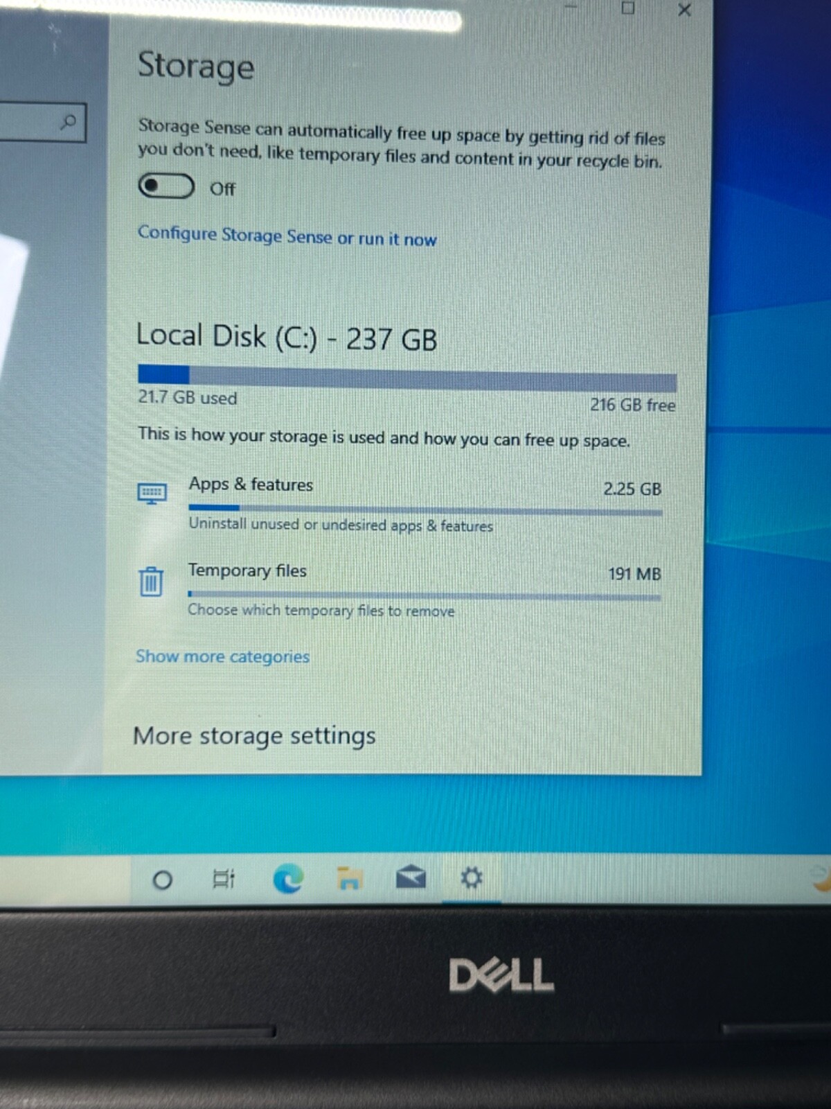 Dell Inspiron 3585,AMD Ryzen 3 2200U, 2.00GHz, 8GB RAM, 256GB SSD, (NOT OS)