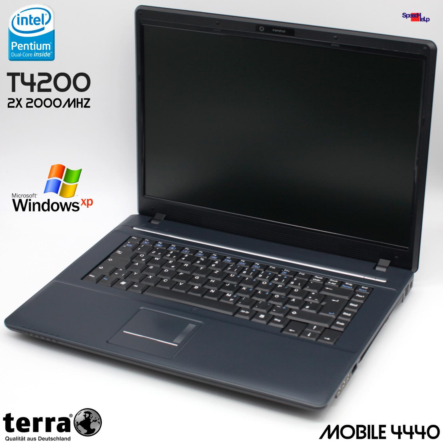 TERRA MOBILE 4440 NOTEBOOK LAPTOP WINDOWS XP GEFORCE 9300 1680×1050 15.4″ WEBCAM