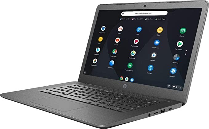 HP 14-db0023dx Chromebook 14″ HD AMD A4-9120C 4GBRAM 32GB eMMC, Grey