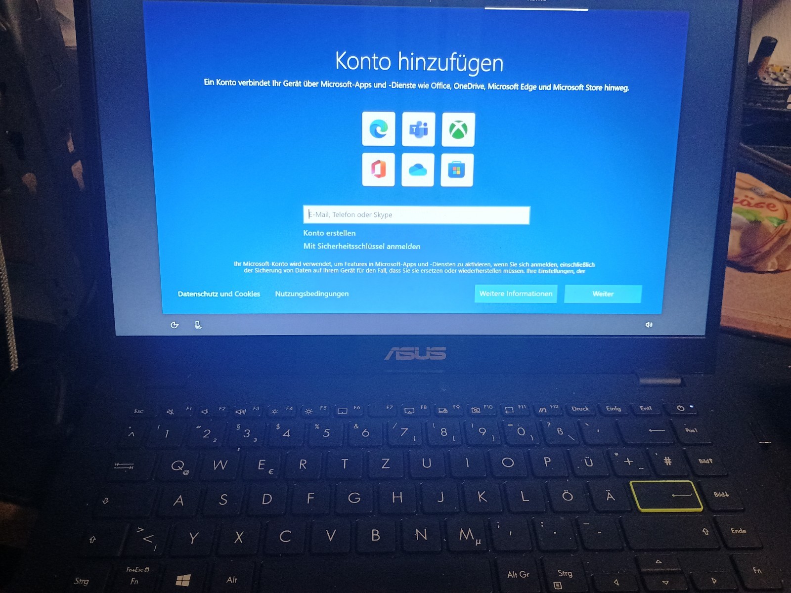 ASUS VivoBook 14″ E410KA Win 11 4GB RAM 128GB eMMC Intel Celeron N4500