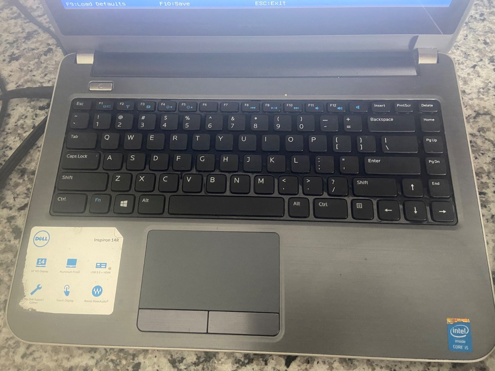 Laptop LOT – Dell Inspiron 14R 5437 & HP G62 – NO HDD/OS – Boots to Bios