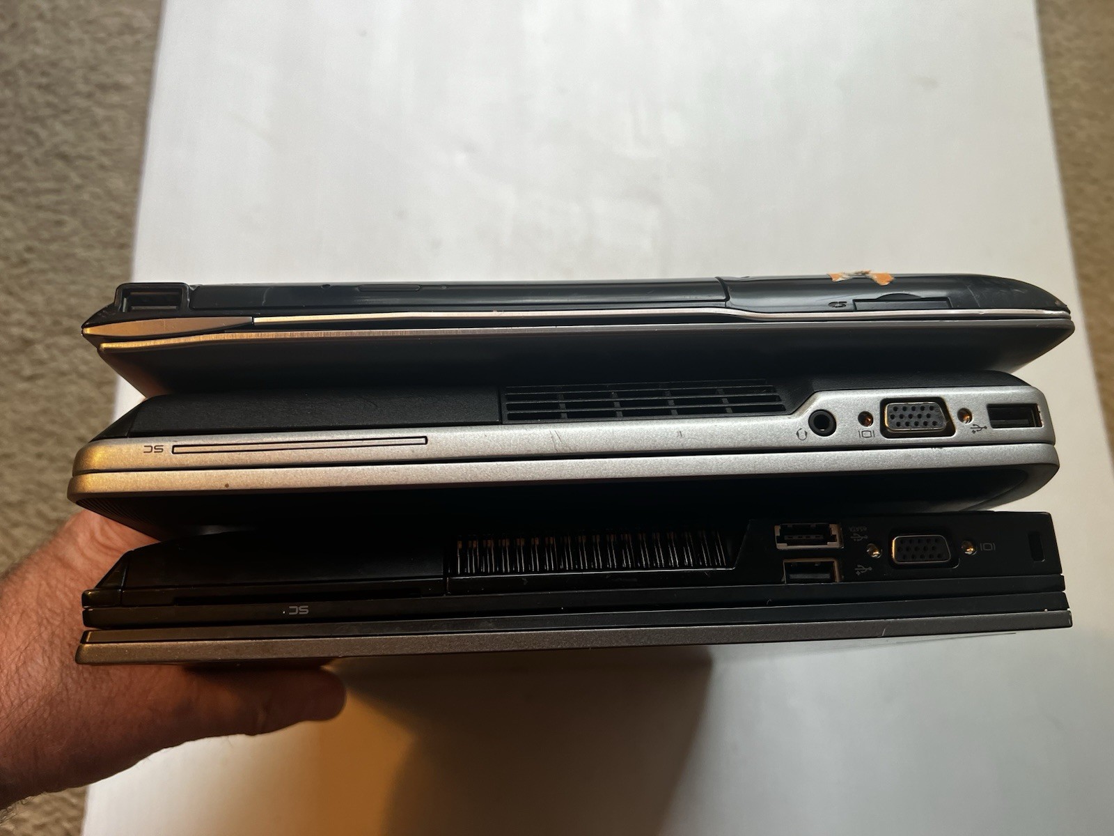 3 FOR PARTS laptops DELL Latitude E6410-E6430 SAMSUNG Notebook