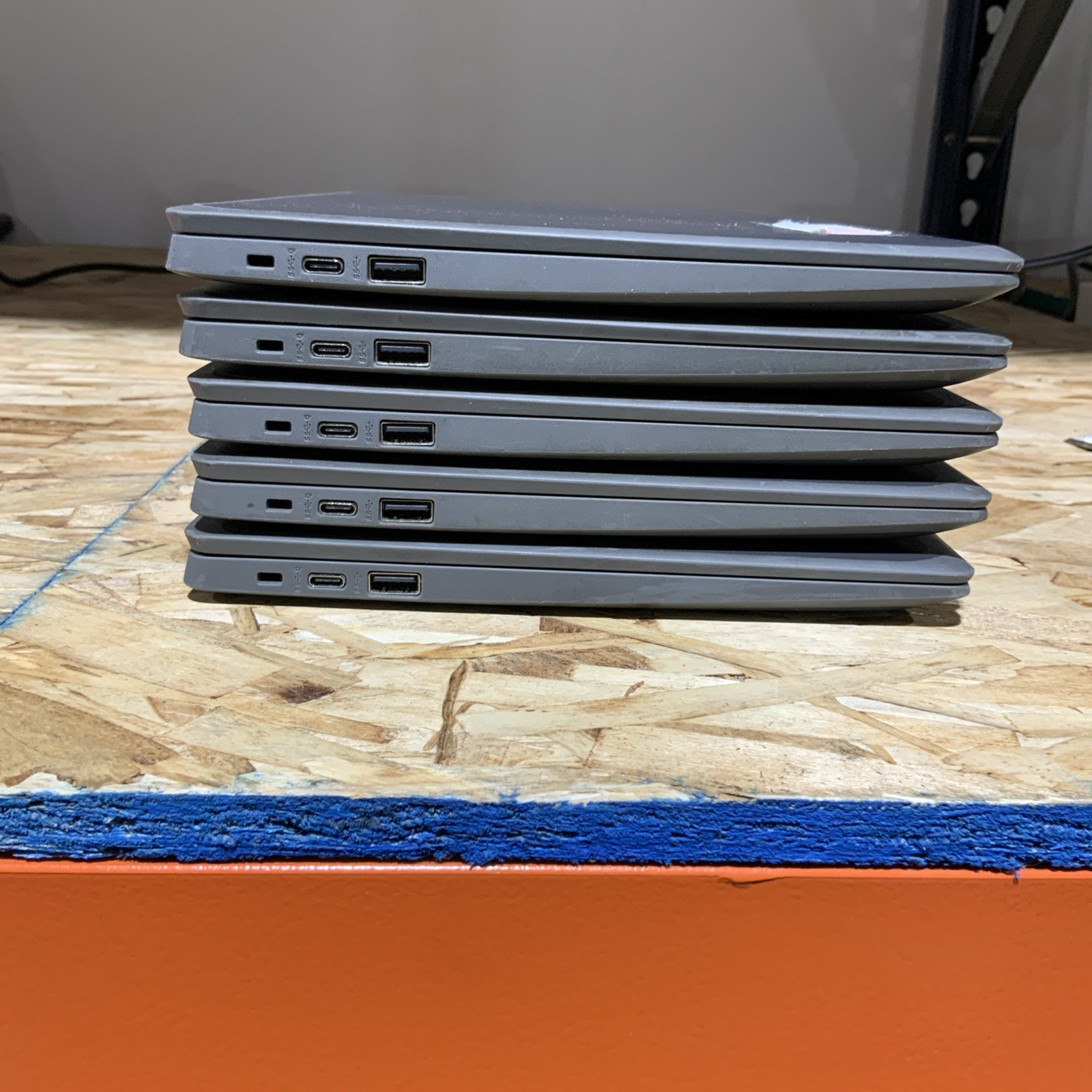 Lot of 5 HP Chromebook 11A G8 EE No Chargers 4 GB RAM