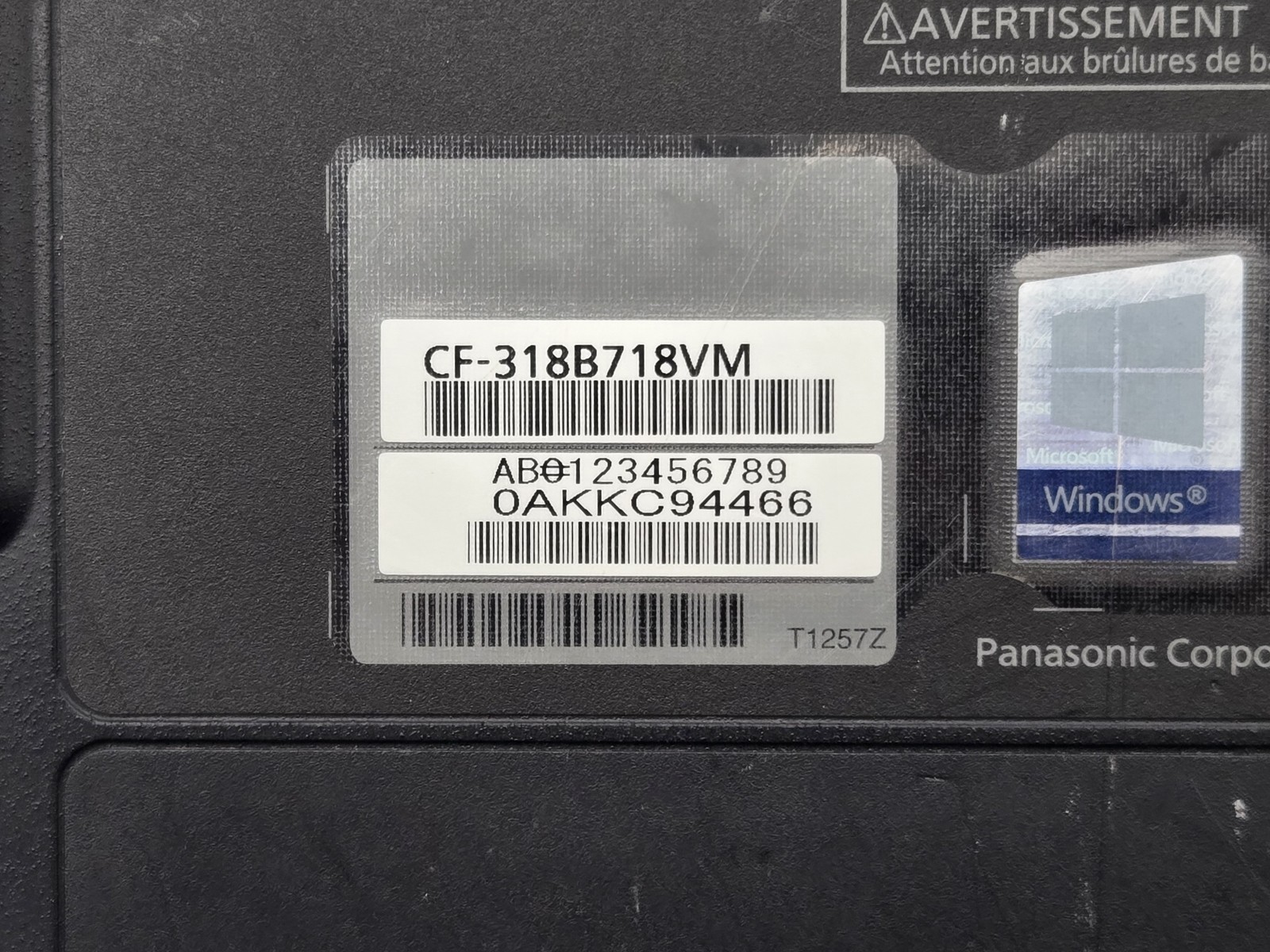 Panasonic Toughbook CF-31 MK6 i5-7300U 8GB Touch Shell No SSD No OS