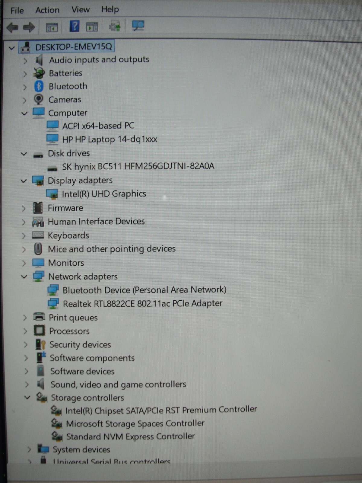 HP 14-DQ1043CL 14” FHD Intel Core i3-1005G1 1.2GHz 8GB 256GB SSD +Charger
