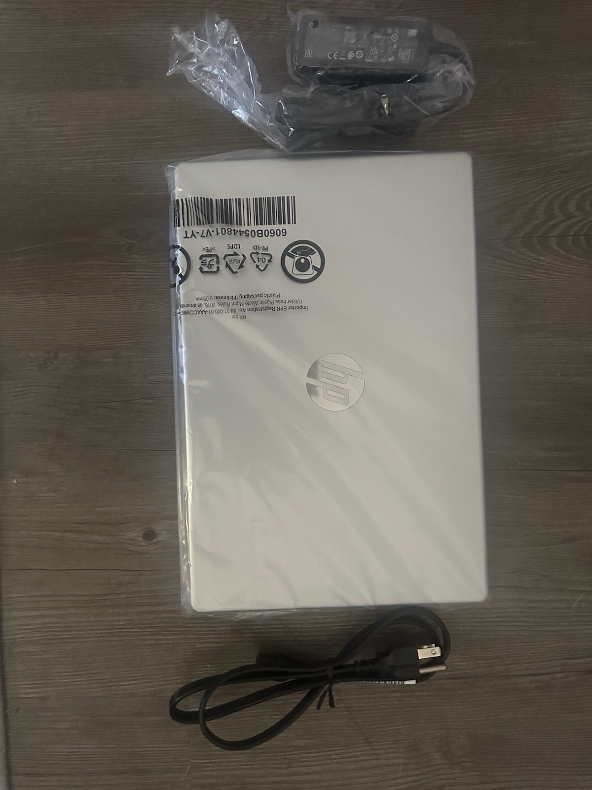 HP Silver Laptop 2024 AMD Ryzen Radeon Graphics Built-in Webcam Wi-Fi