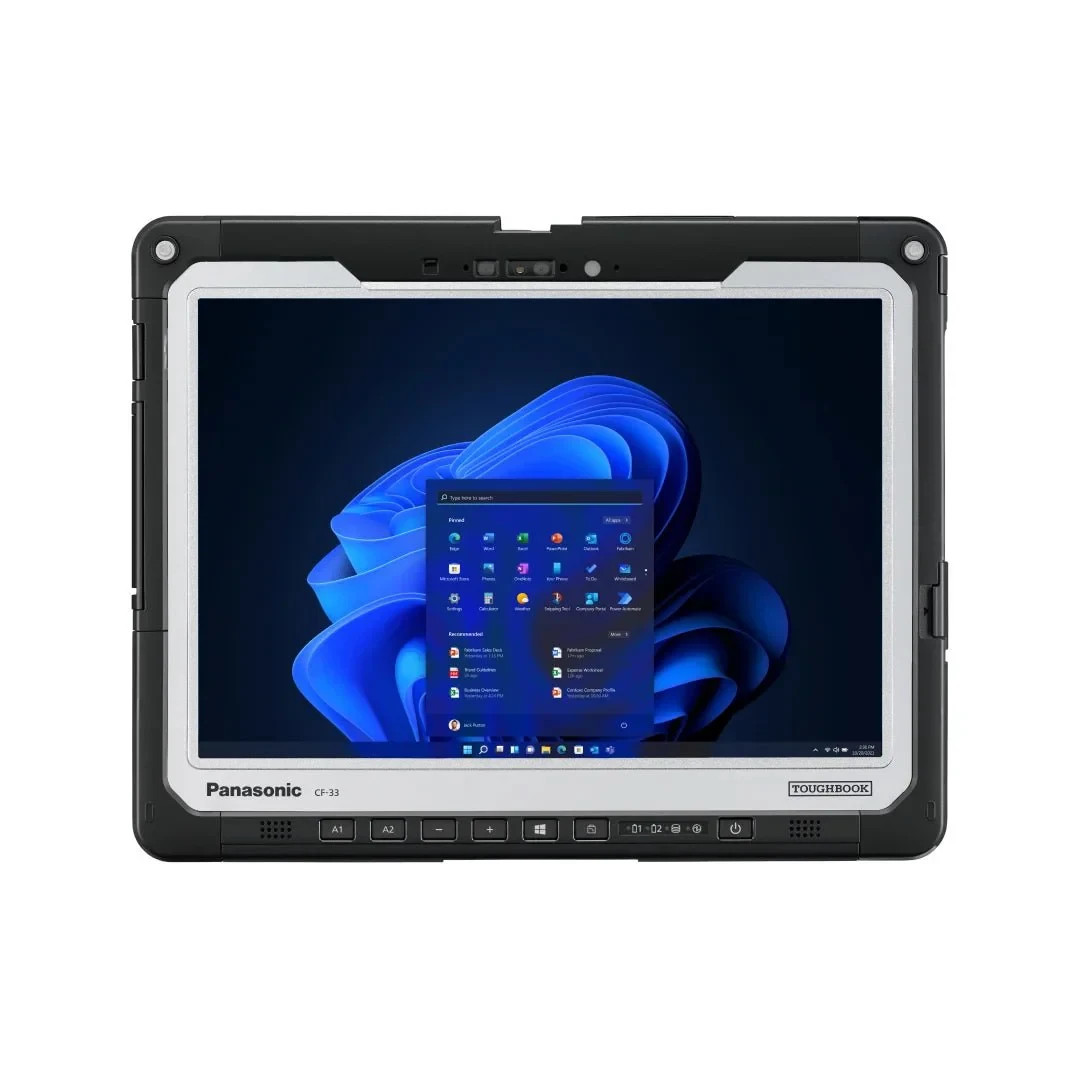 Toughbook CF-33 MK3, Intel Core i7-1270P, 12″ QHD, 32GB, 512GB SSD, Win 11 Pro.