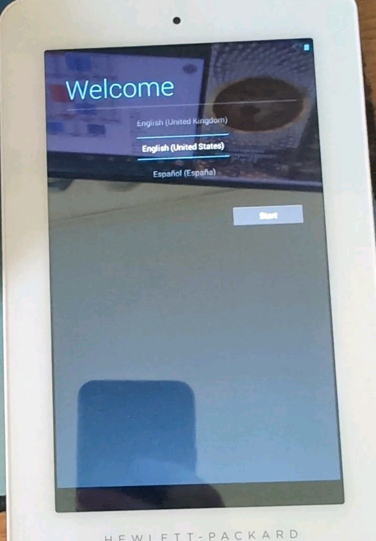 Hewlett-Packard HP 7 G2 1311 Tablet Anatel J4Y28AA 5V 2A Working and reset