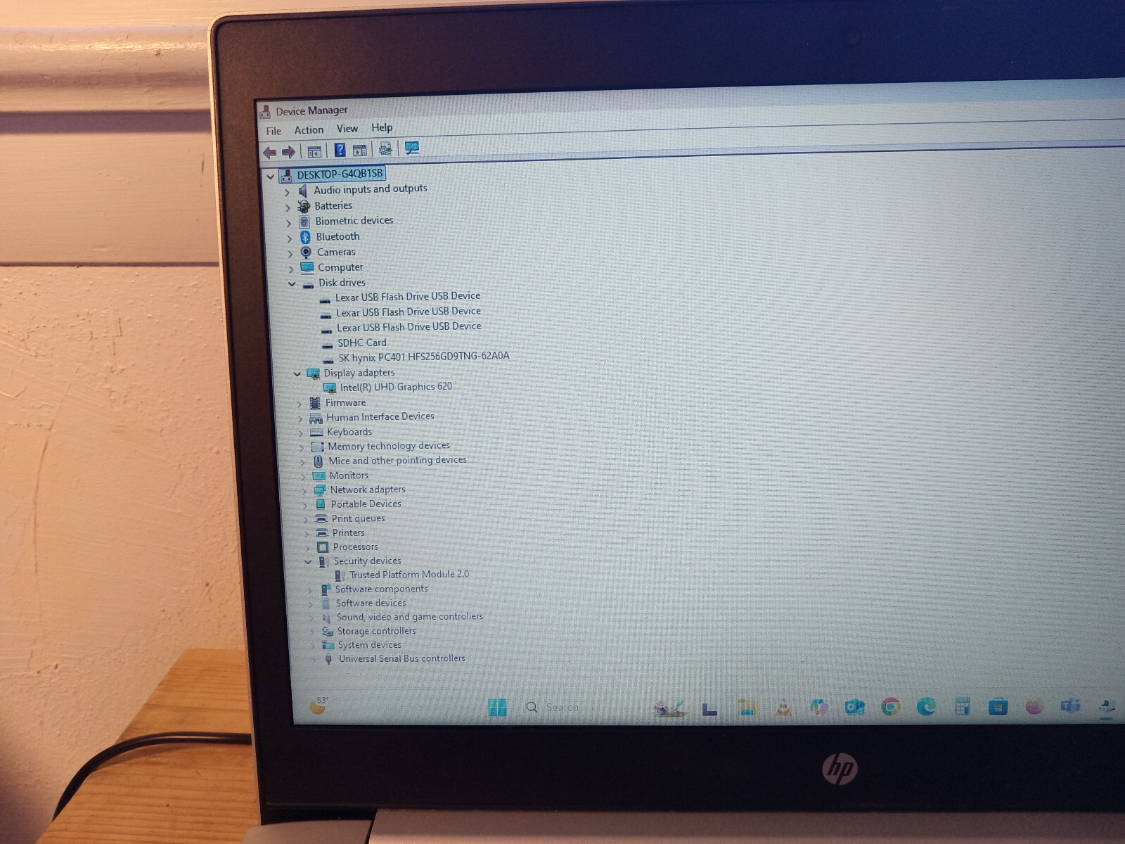 HP Probook 450 G5 i5 8250U 1.6 GHz, 16 GB RAM, 256 GB SSD, Win. 11 Pro.