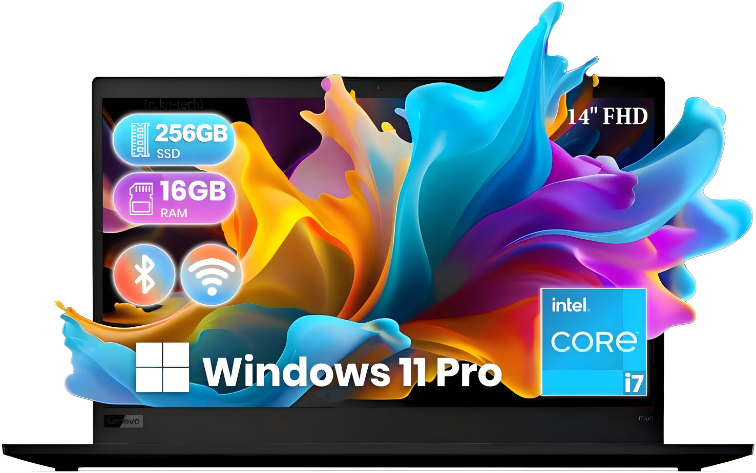 Lenovo ThinkPad X1 Carbon Gen 6 i7-8650U 16GB 256GB SSD FHD FP Win11 Pro