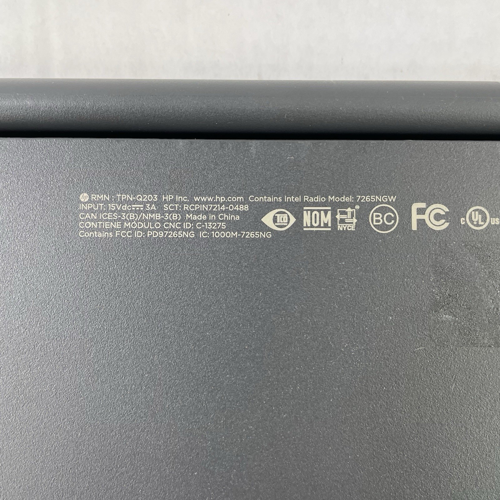 HP Chromebook 11 G6 11.6″ Celeron N3350 1.10 GHz 4 GB RAM 16 GB HDD No AC