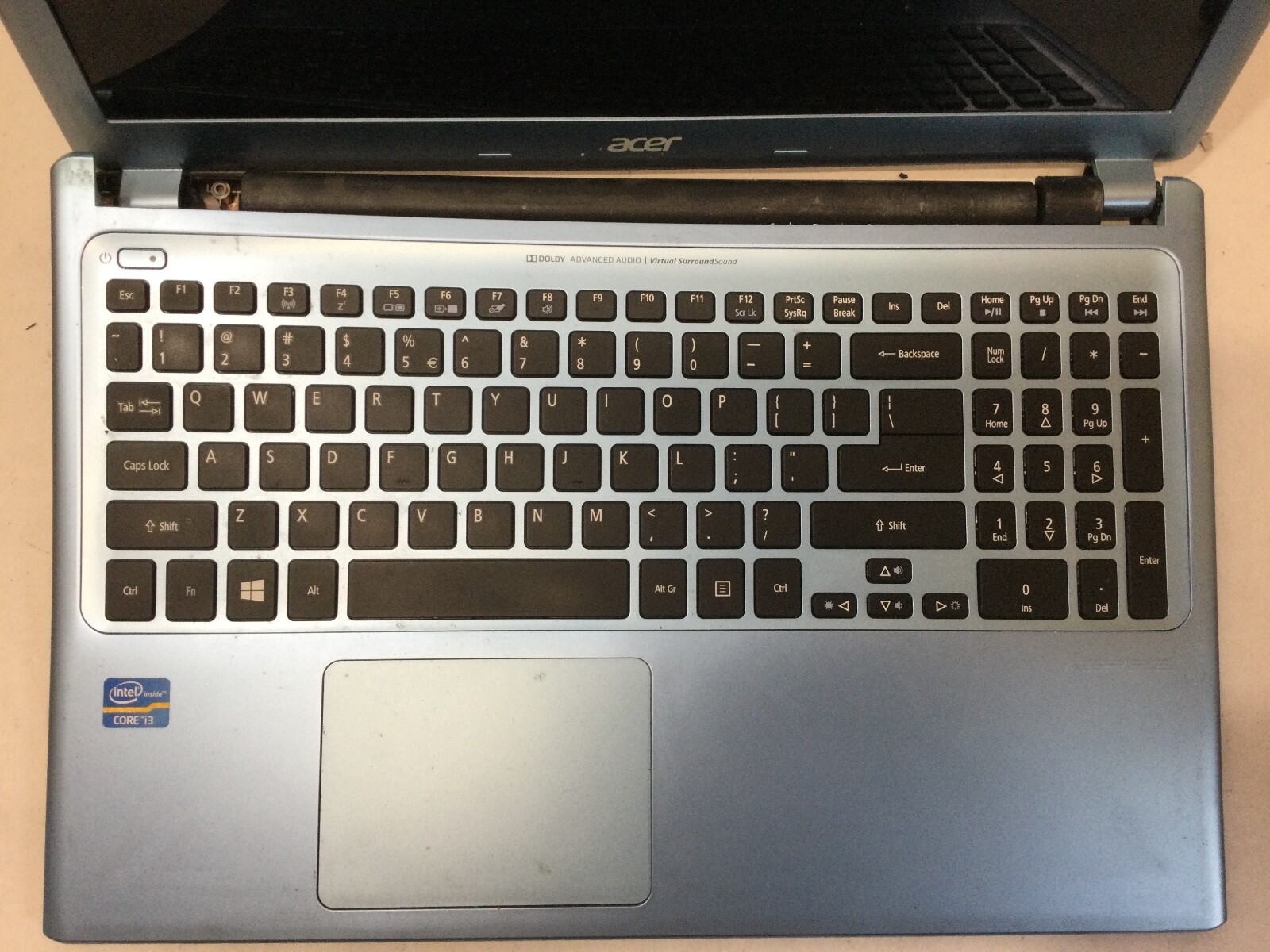 ACER ASPIRE – V5-571 – INTEL I3 – 8GB RAM – FOR PARTS – READ DESCRIPTION – BB!!!