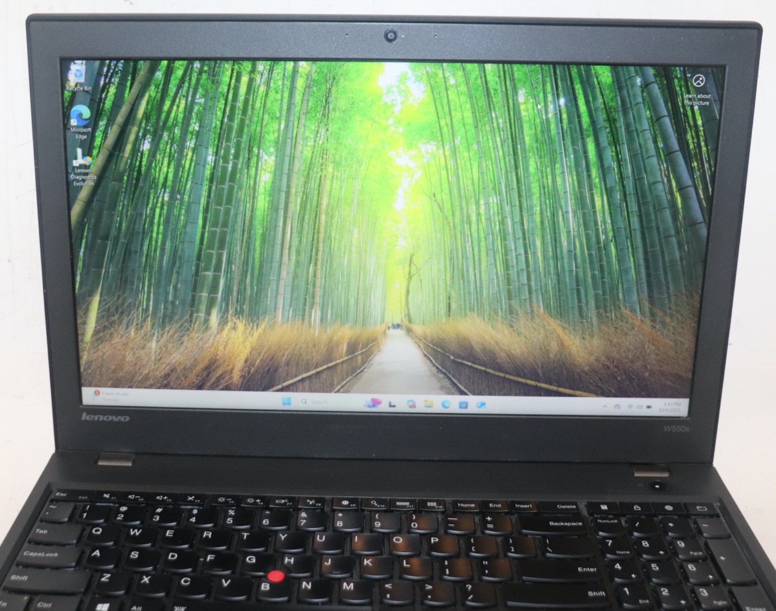 Lenovo ThinkPad W550s|Intel core i7@2.60GHz|16GB RAM|256GBSSD|WIN11.Prof|NVIDIA