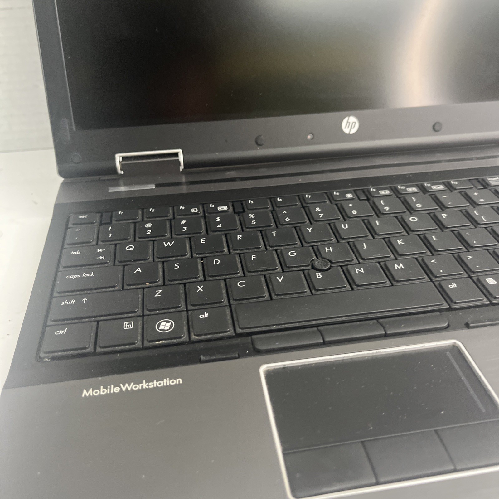 HP EliteBook 8540W Intel i7-M620 8GB RAM 256 GB HDD W10P NVIDIA GPU No Battery