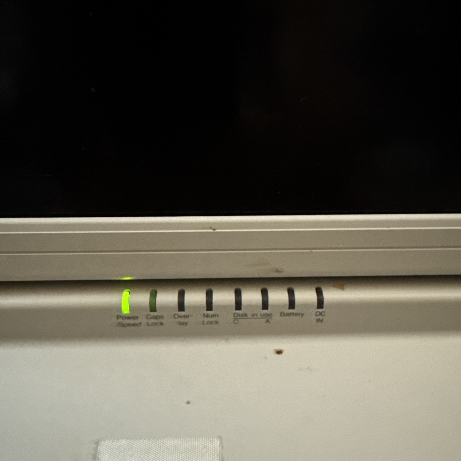 Vintage Toshiba Satellite Laptop – UNTESTED – T1910CS/200 PA1114U V- FOR PARTS