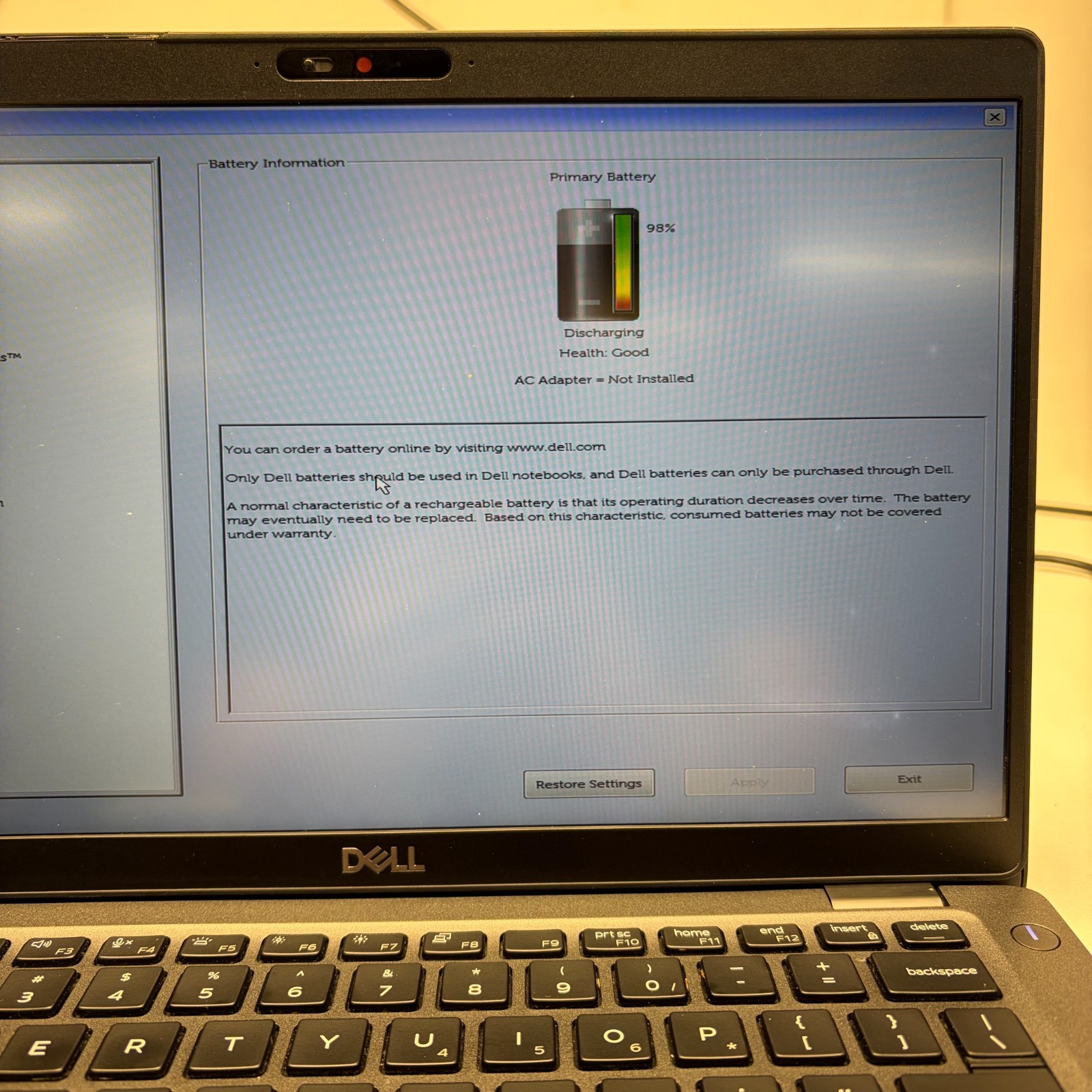 Dell Latitude 5400 w/ Power Supply