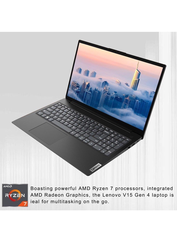 Lenovo V-Series V15 Business Laptop, 15.6″ FHD Display, AMD Ryzen 7