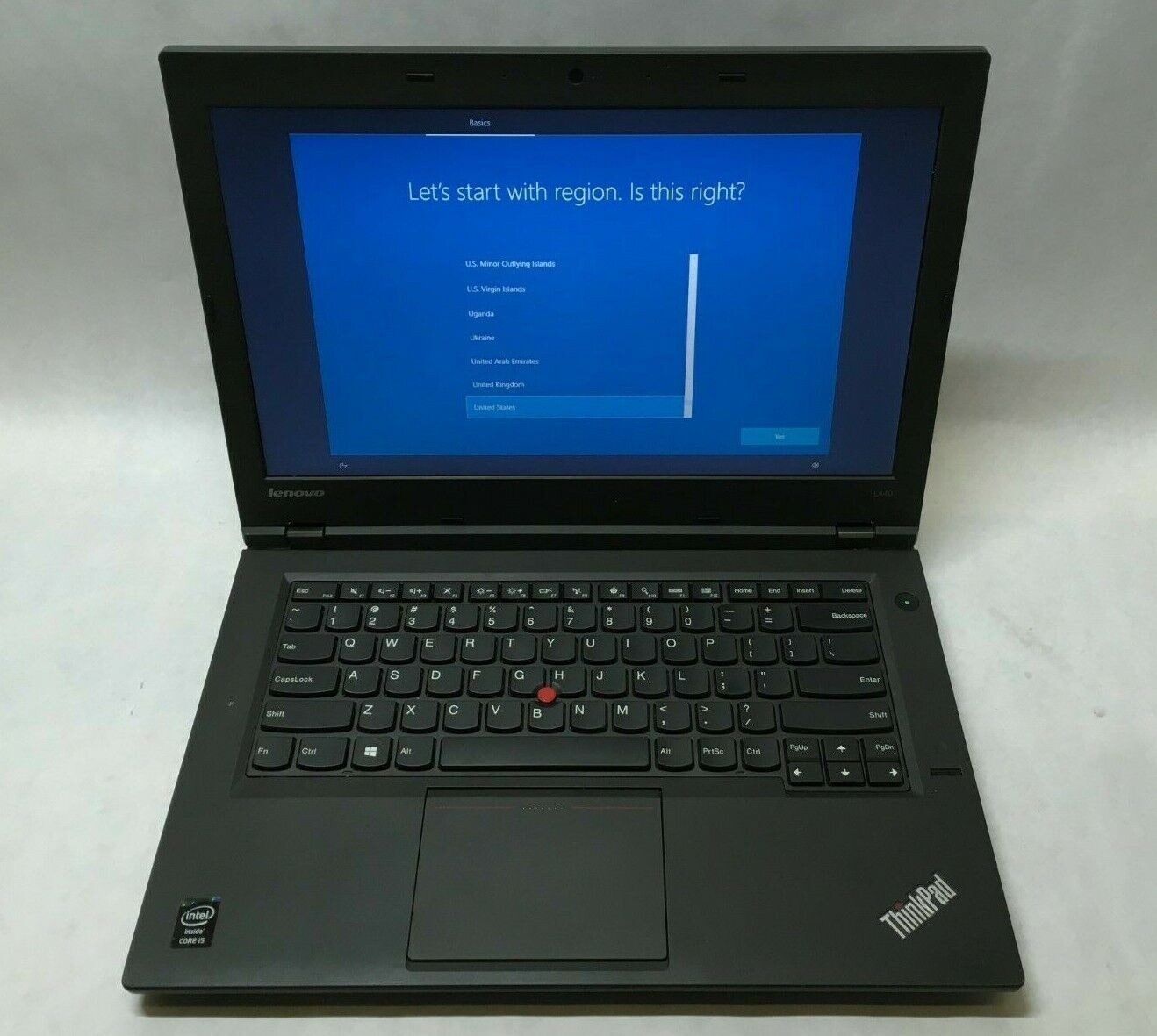 Lenovo ThinkPad L440 14″ Laptop Intel Core i5 4GB 128GB SSD Windows 10