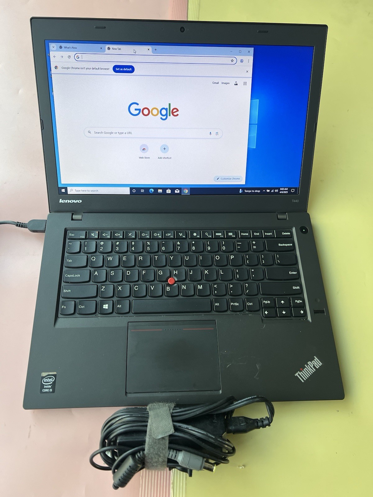 LENOVO THINKPAD T440 14″ Intel Core i5-4200U 8GB RAM 500GB HDD WEBCAM