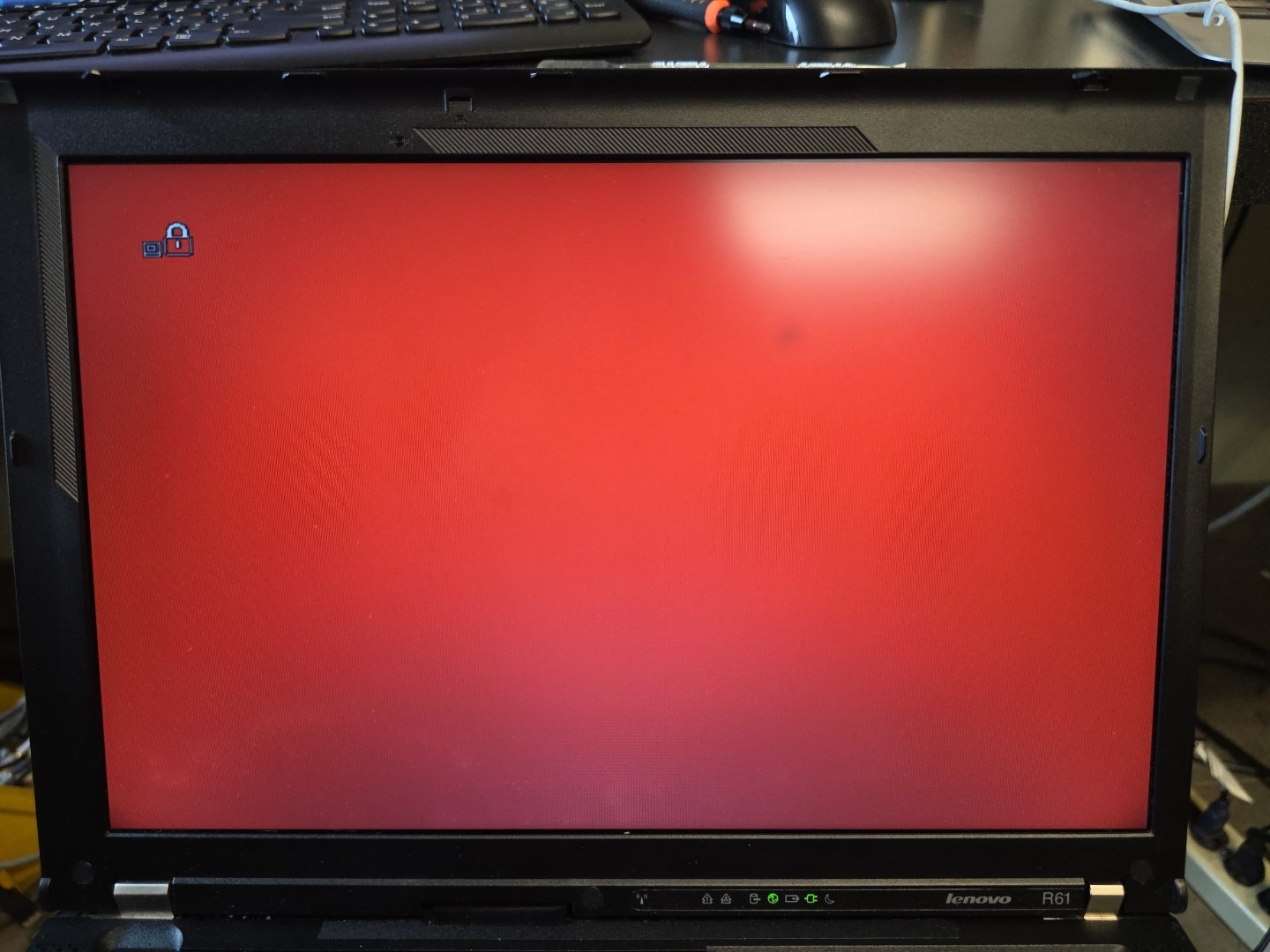 Lenovo ThinkPad R61| 7735-CT0| 512MB RAM| No HDD| No Battery| Bios locked