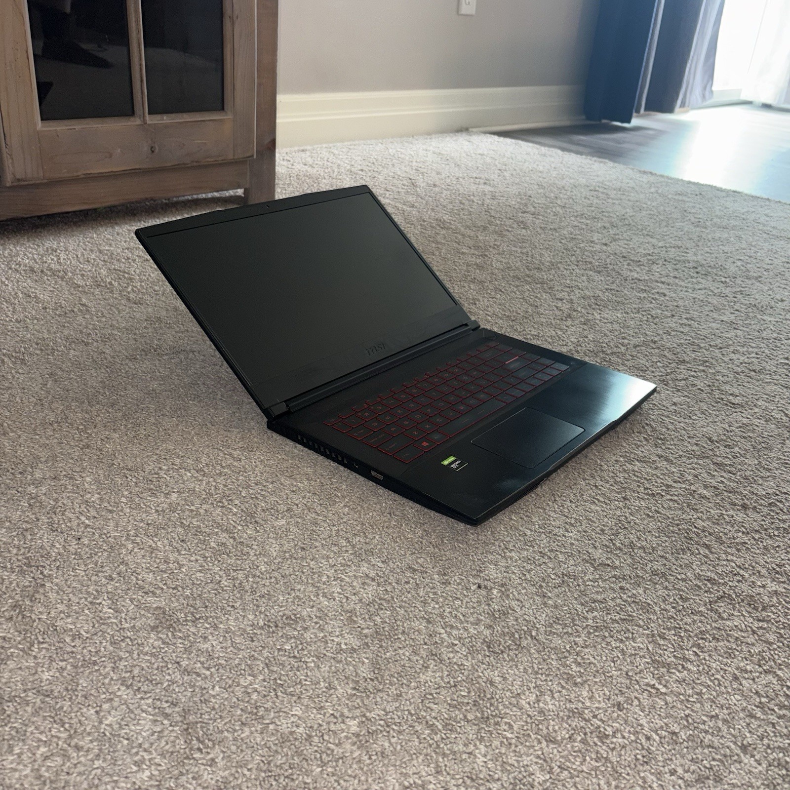 MSI GF63 Thin 15.6in Gaming Laptop i7 8GB 500GB SSD GTX 1650