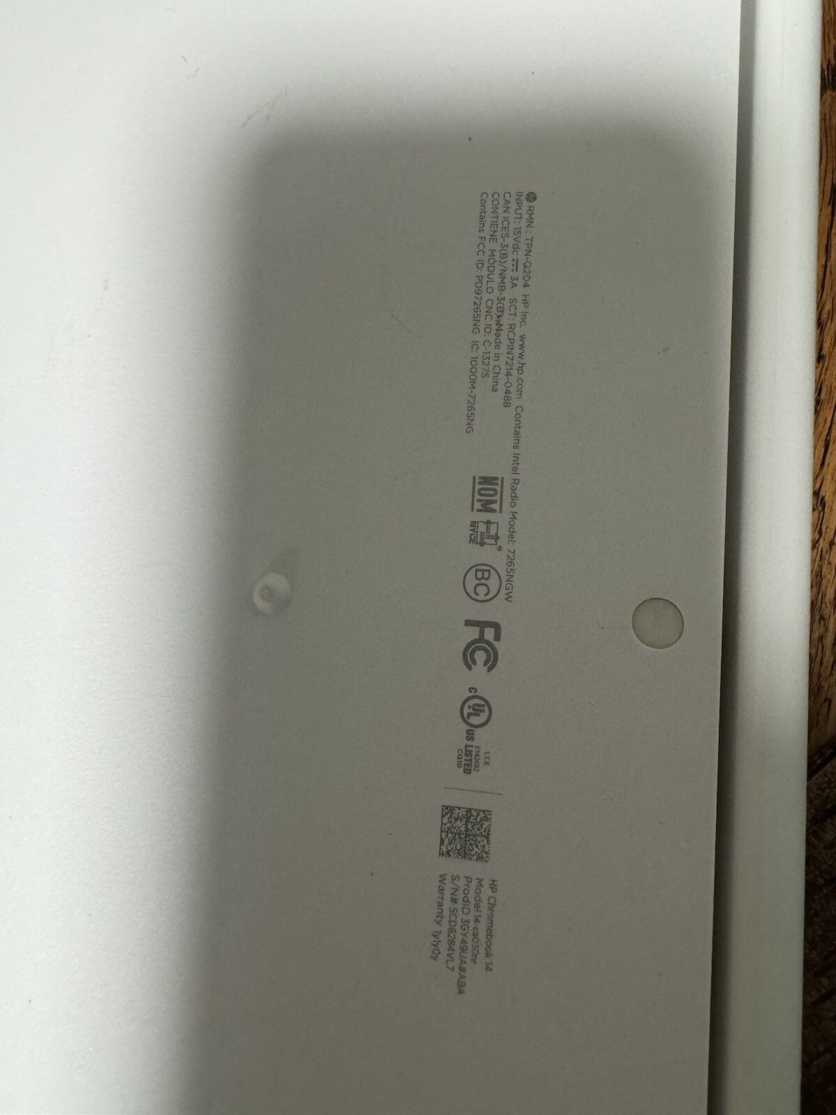 hp chromebook 14-ca030nr Notebook Laptop