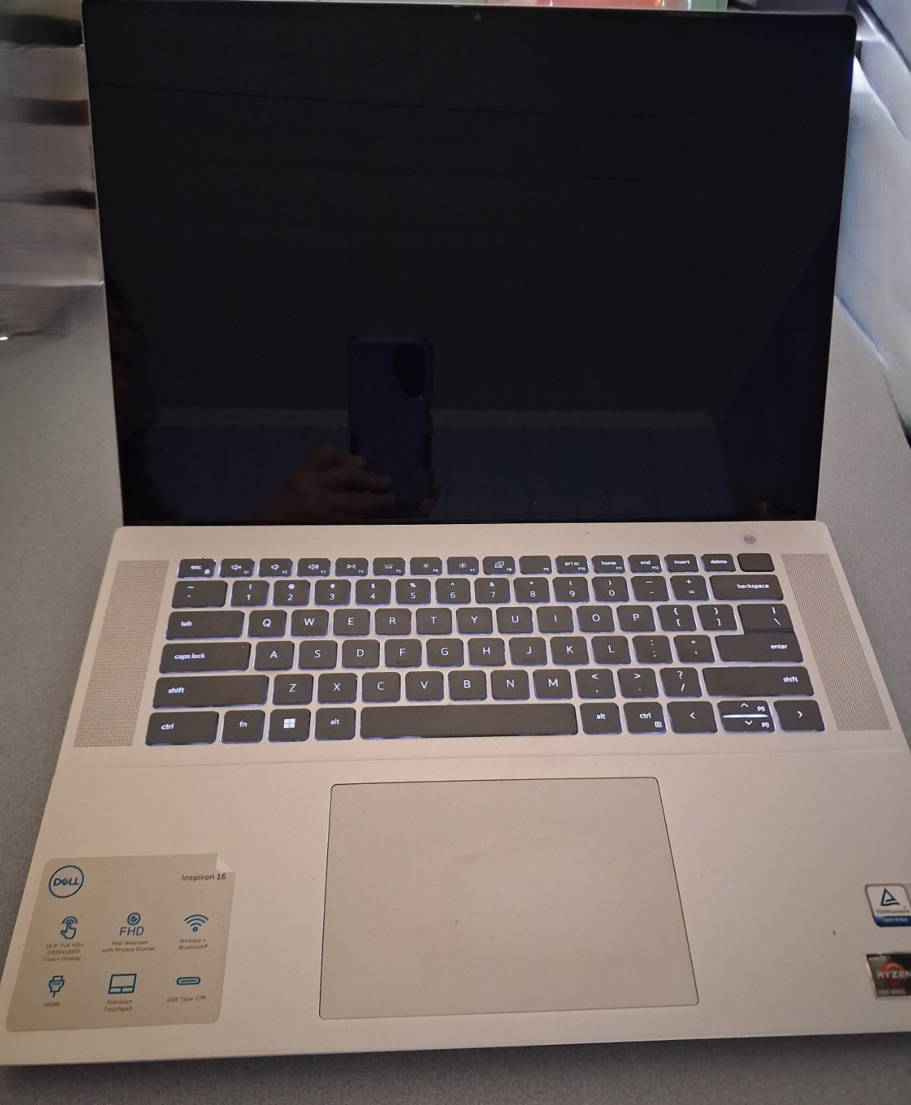 Complete Dell Inspiron 5625 AMD Ryzen 7 5825U, 16GB RAM, 1TB SSD, 16″ Touch Scrn