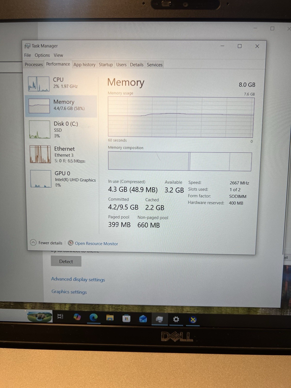 Dell Latitude 5510 | Intel Core i5-10310U | 8GB RAM | 250 GB SSD | No Charger