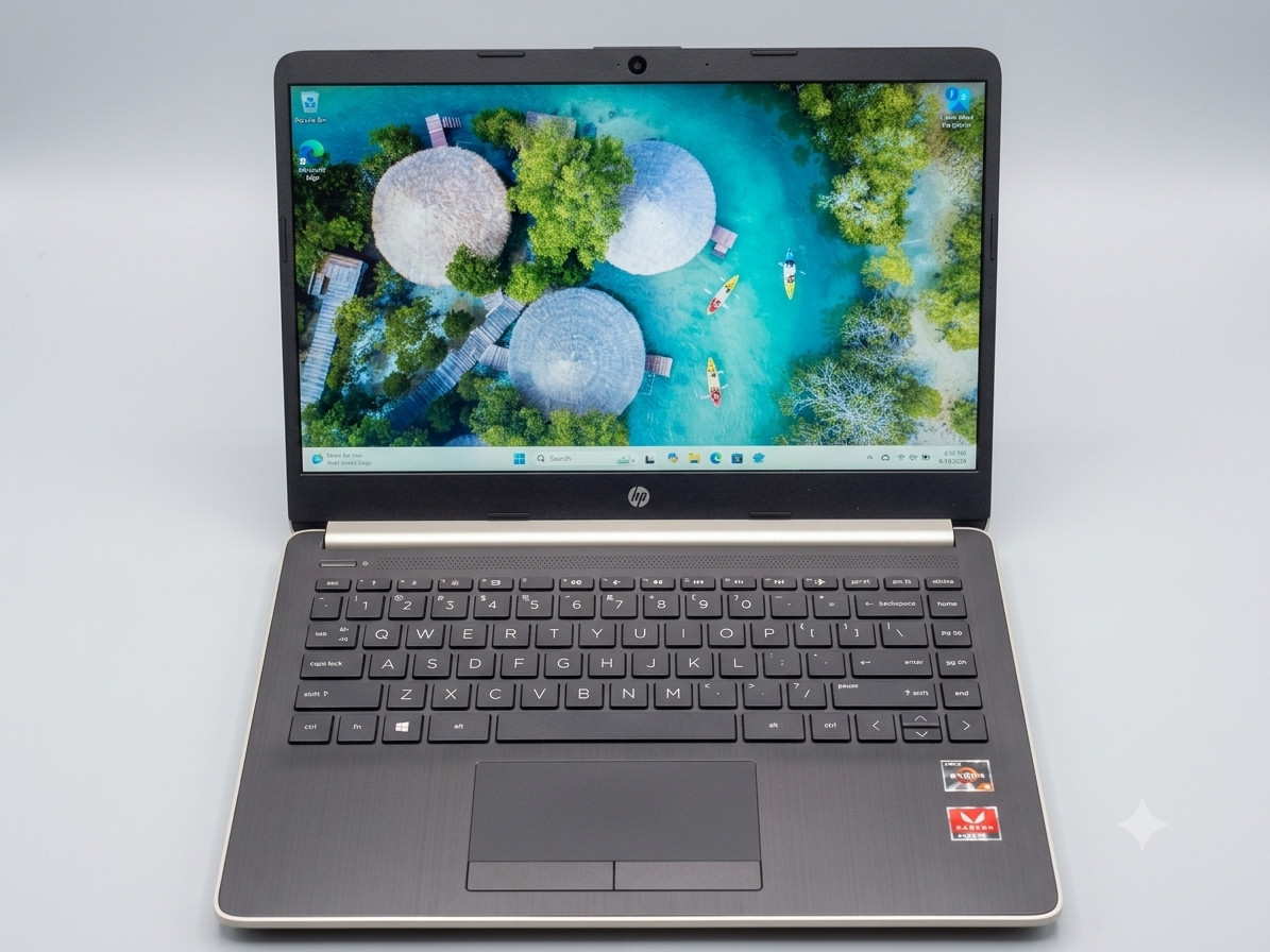 HP 14″ Laptop 14-dk0xxx AMD Ryzen 3 3200U 8GB RAM 256GB SSD Windows 11 Home