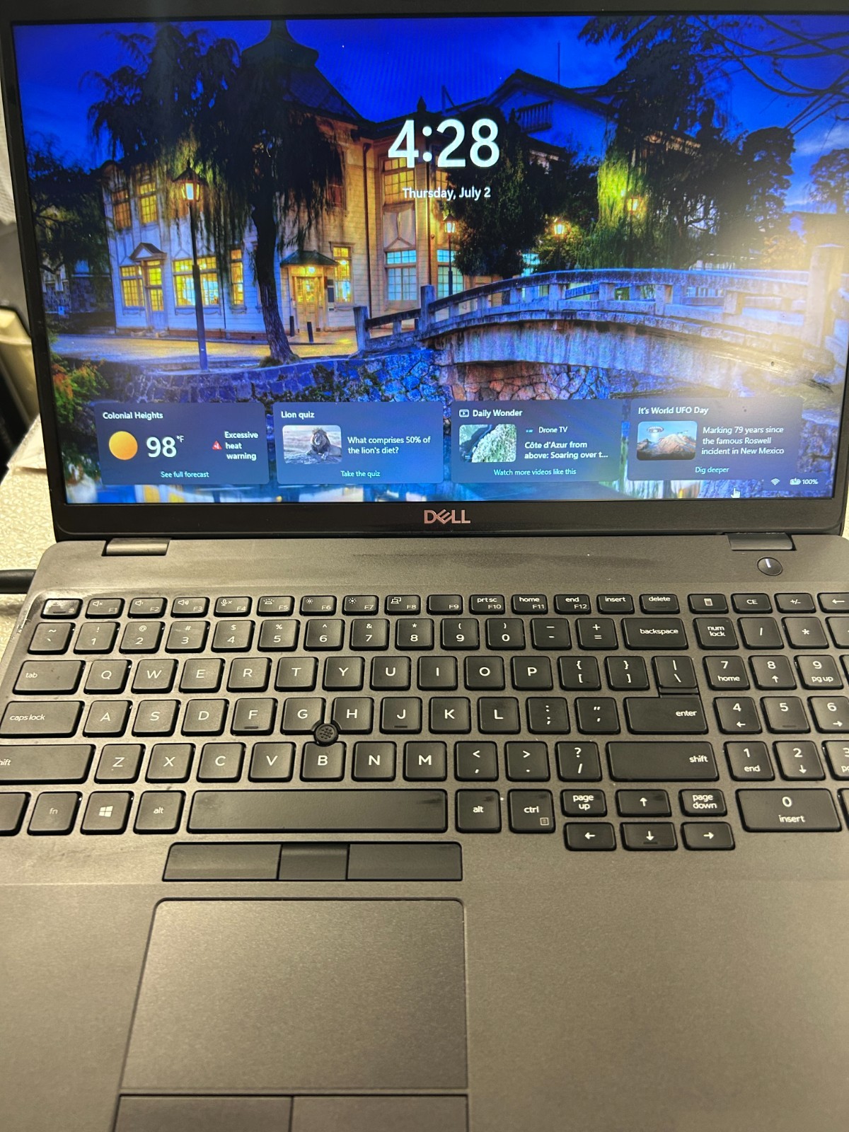 Dell Precision 3540 15.6″ i5-8365U 8GB 128GB SSD Win 11 Pro Office 2021 Backlit
